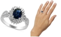 EFFY Collection EFFY&reg; Sapphire (1-3/8 ct. t.w.) & Diamond (1/2 ct. t.w.) Ring in 14k White Gold